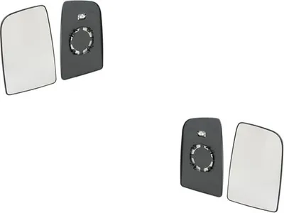 Produktbild von Spiegelglas passend für Mercedes Sprinter 906 06- Set LR oben A0028115233 2E1857587 0028115233 A0028115333 2E1857588 0028115 Johns