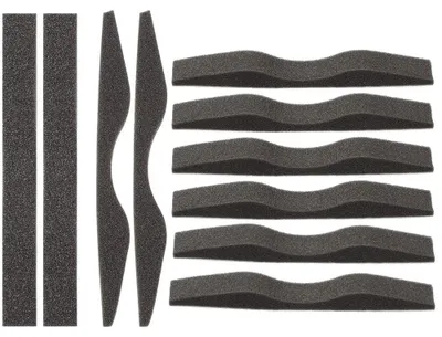Produktbild von Antibeschlag-Nasenpads aus Memory-Schaum, selbstklebende Schutzstreifen, Nasenpolster (200 Stück)
