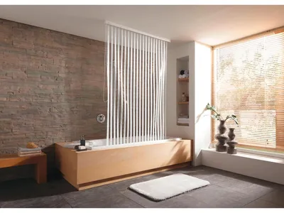 Produktbild von Kleine Wolke Duschrollo für Badewannen 132 + 62 x 240 cm weiß