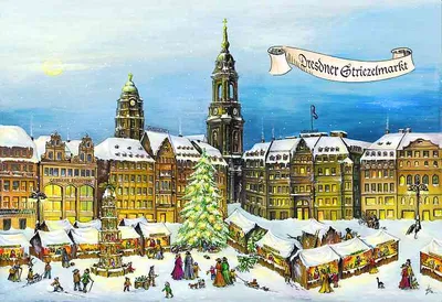 Produktbild von Adventskalender "Dresdner Striezelmarkt"