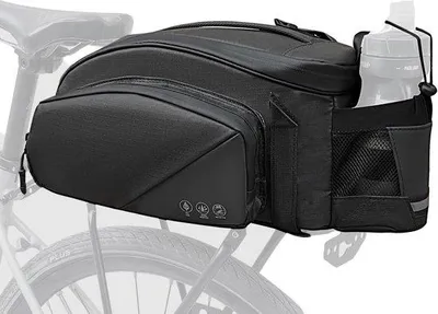 Produktbild von Famanu Fahrradtasche 12L - Wasserdicht, reflektierend, 3-in-1 Multifunktion