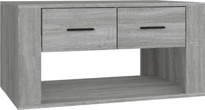 Obrázek produktu pro vidaXL Konferenční stolek Grey Sonoma 80x50x40 cm Dřevěný materiál
