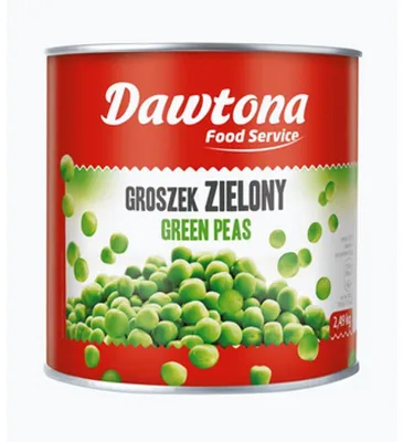 Zdjęcie produktu dla Daw Groszek Konserwowy 2,49 kg