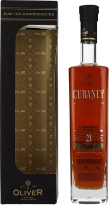 Image de Ron Cubaney EXQUISITO 21 Sistema Solera 38% Vol. 0,7l en boîte cadeau