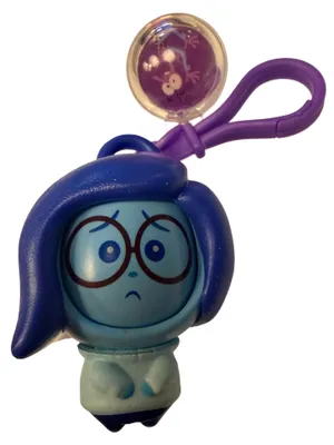 Produktbild von Disney Alles steht Kopf Anhänger Kummer 8 cm mit 3 Gesichtern Clip