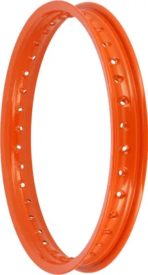 Produktbild von Felge 1,6 x 16" Alufelge Orange beschichtet - für Simson S50, S51, KR51 Schwalbe, SR4