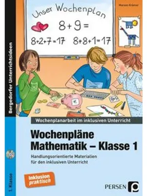 Obrázek produktu pro Wochenpläne Mathematik - Klasse 1