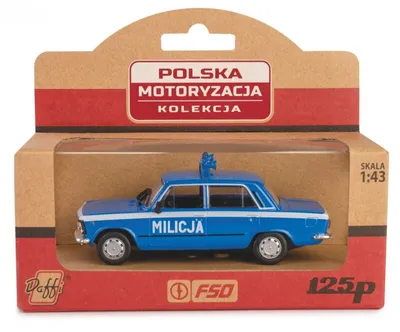 Obrázek produktu pro Vozidlo PRL Fiat 125P Militia
