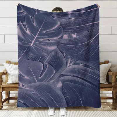 Image de Couverture en flanelle douce pour enfants et adultes, 100 x 135 cm