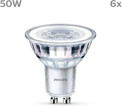 Obrázok produktu pre Philips 8719514451551, 4,6 W, 50 W, GU10, 390 lm, 15000 h, Studená biela