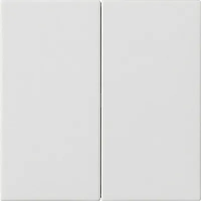 Image de Gira Bascule 2f non imprimée Système 55 blanc pur m 537027