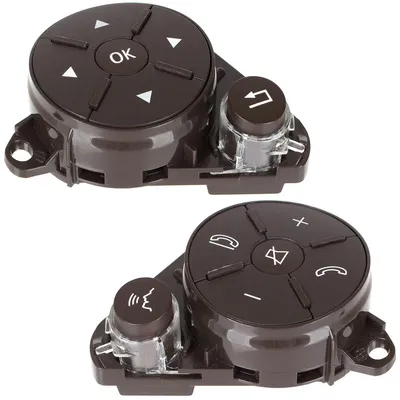 Produktbild von Tasten Lenkrad Multifunktion BRAUN für Mercedes C204 W204 S204 C207 W212 X204