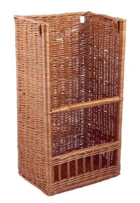 Produktbild von Baguettekorb, T 25cm x B 35cm x H 65cm, Weidenkorb, Bäckerkorb, Bäckereizubehör