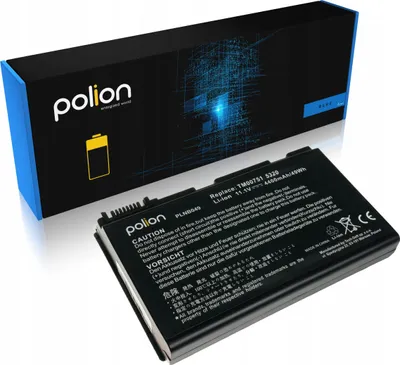 Immagine prodotto di Batteria POLION per ACER Extensa da 4400 mAh agli ioni di litio, nuova