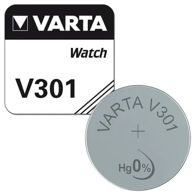 Obrázek produktu pro Varta V301, Baterie na jedno použití, SR43, Oxid stříbrný, 1,55 V, 1 kusů, Stříbrná