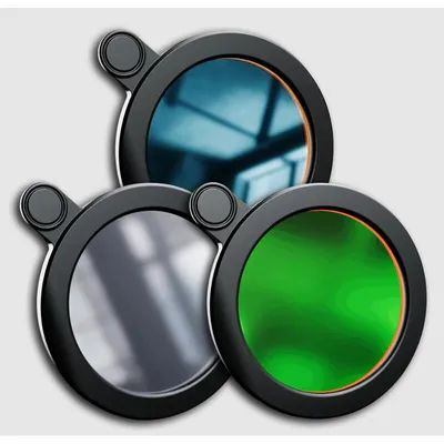 Produktbild von Vaonis All-sky Astronomie-Filter-Set mit Dualband- und Sonnenfilter, 3-teilig
