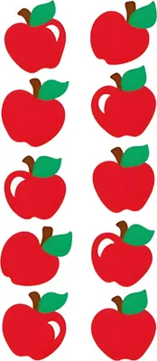 Produktbild von HEYDA 203780728 Stick-On's-Mix Äpfel 75 x 165 cm