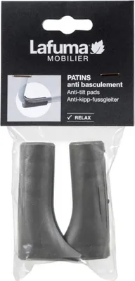 Produktbild von Lafuma Ersatzteil Anti-Kipp Bodenschoner für Relaxliege, 2 Stück, Anthrazit