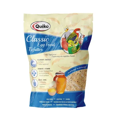 Produktbild von Quiko Classic Eifutter 1Kg - Aufzuchtfutter für Ziervögel aller Arten