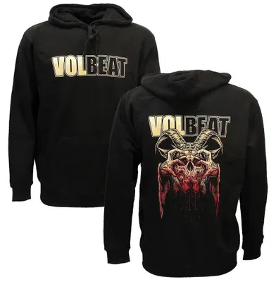 Produktbild von Volbeat Bleeding Crown Skull Backprint Kapuzenpullover - S