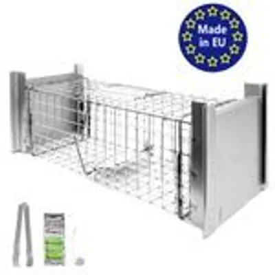 Obrázok produktu pre Živá pasca Marten Pasca na potkany Živá pasca na lasicu Záhradný králik Obrana Presun pasce Príslušenstvo domu Odpudzovač potkanov Podkrovie 50 x 17 x 17 Stajňa Petigi