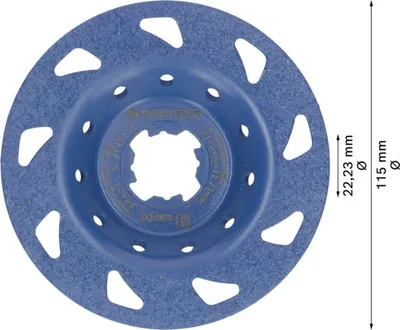 Zdjęcie produktu dla Tarcza szlifierska 115 mm z systemem X-LOCK BOSCH