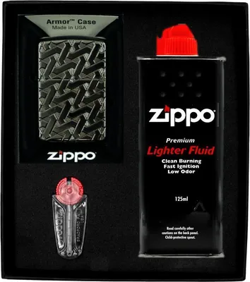 Obrázok produktu pre Sada zapaľovačov ZIPPO GEOMETRIC WEAVE DESIGN dar No1