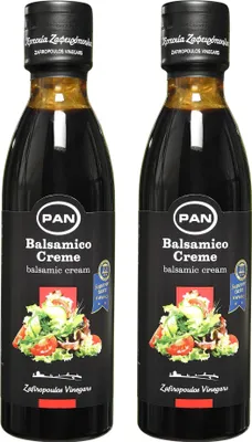Produktbild von Premium Balsamico Creme | mit natürlichem Zucker | griechischer fruchtiger Balsamico crema | 2x 250 ml