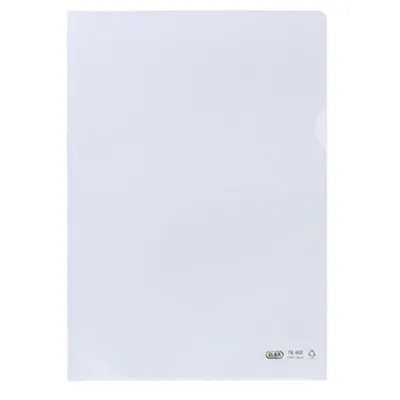 Immagine prodotto di ELBA Sichthüllen - DIN A4 - transparent genarbt - 1 Pack = 100 Stück (100461000)