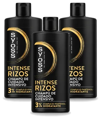 Zdjęcie produktu dla 3 sztuki szamponu Syoss Intense Curls - 440 ml - zestaw ekonomiczny