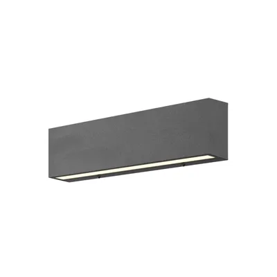 Produktbild von LED-Außenwandlampe Elvira, anthrazit, Metall, warmweiß, IP65