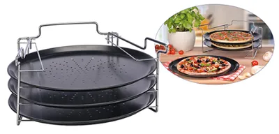 Produktbild von HI 4-tlg. Pizza-Backset Schwarz