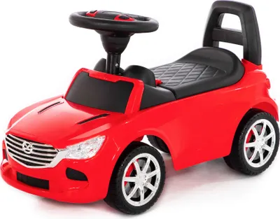 Produktbild von Rutscher Auto rot Super Car Nr.4 Sound Kinder Rutscherfahrzeug Lauflernhilfe