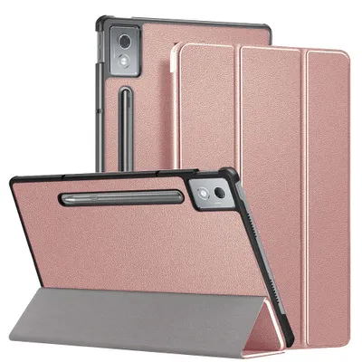 Produktbild von Techsuit - FoldPro Hülle für Lenovo Idea Tab Pro 12.7 (2025) – roségold