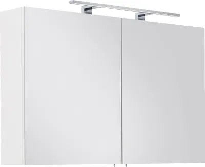 Produktbild von Spiegelschrank VIVA 100 weiss inkl. LED-Lampe