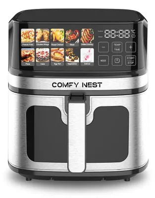 Zdjęcie produktu dla Comfy Nest CN-06160: Cyfrowa frytkownica powietrzna o mocy 1700W, pojemność 8 litrów