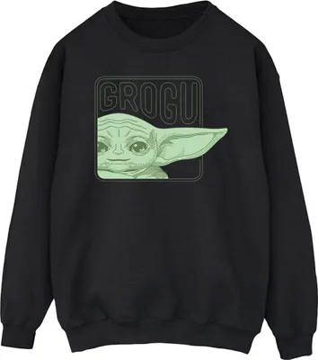 Produktbild von Star Wars - "The Mandalorian" Sweatshirt für Herren BI46699 (XL) (Schwarz)