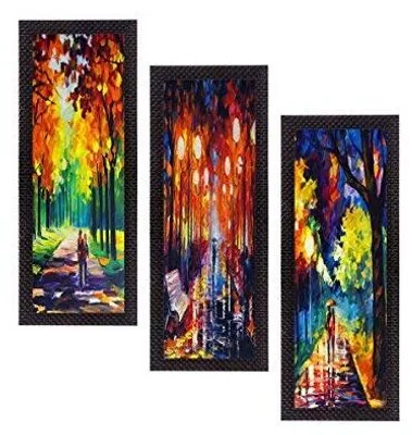 Productafbeelding van Ingelijste UV Art Schilderij met Satijn Matte Textuur