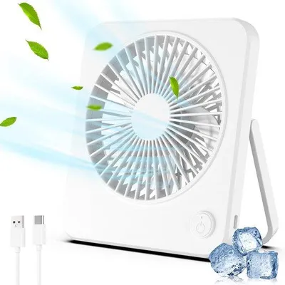 Image de Ventilateur USB compact à vitesse réglable pour la maison et le bureau