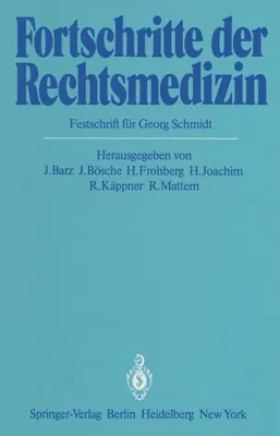 Image de Fortschritte der Rechtsmedizin