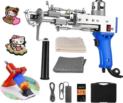 Produktbild von Tufting-Pistole, Elektrischer Betrieb, Duale Funktionalität, Silber
