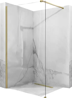 Produktbild von Rea Duschwand Aero Gold Brush 100