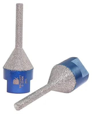 Productafbeelding van Diamantfrees 6-25mm M14 voor harde tegels, keramiek, marmer, graniet, 2 stuks
