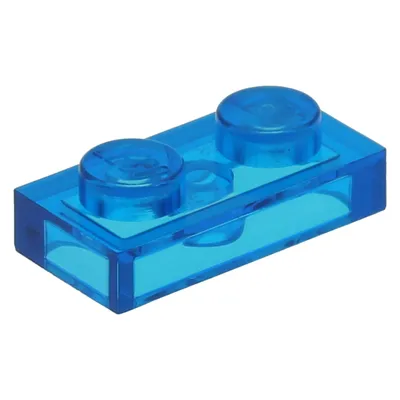 A single LEGO brick on a white background.