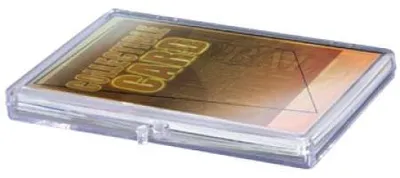 Produktbild von Ultra Pro - Hinged Clear Deckbox (for 15 cards)