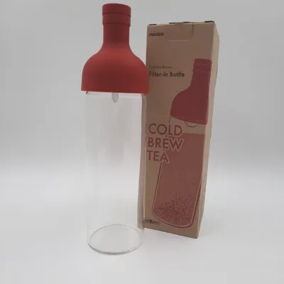 Produktbild von Hario Filter Bottle 750ml Rot FIB 75 R Japan Import Kunststoff innovativ