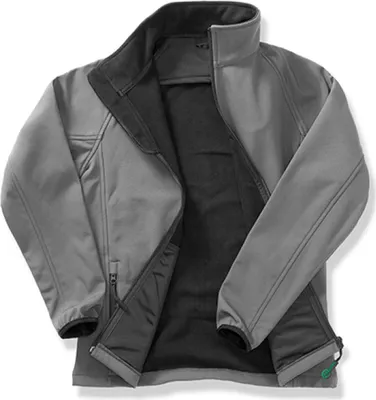 Produktbild von Result Core R231F | Ladies Soft Shell Jacke - Wasserabweisend - Farbe: Charcoal/Black - Größe: XXL