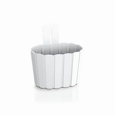 Obrázok produktu pre Závesný kvetináč BOARDEE WALL 19,4 cm - farba: biela