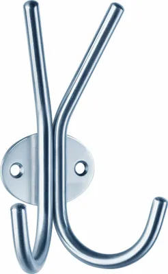 Produktbild von Alco Garderhobenhaken Metall 9x5x13cm silber