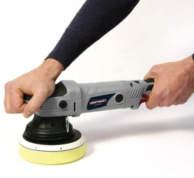 Produktbild von Dino Exzenter Poliermaschine Poliergerät Dual-Action Polierer 21mm HUB 720W